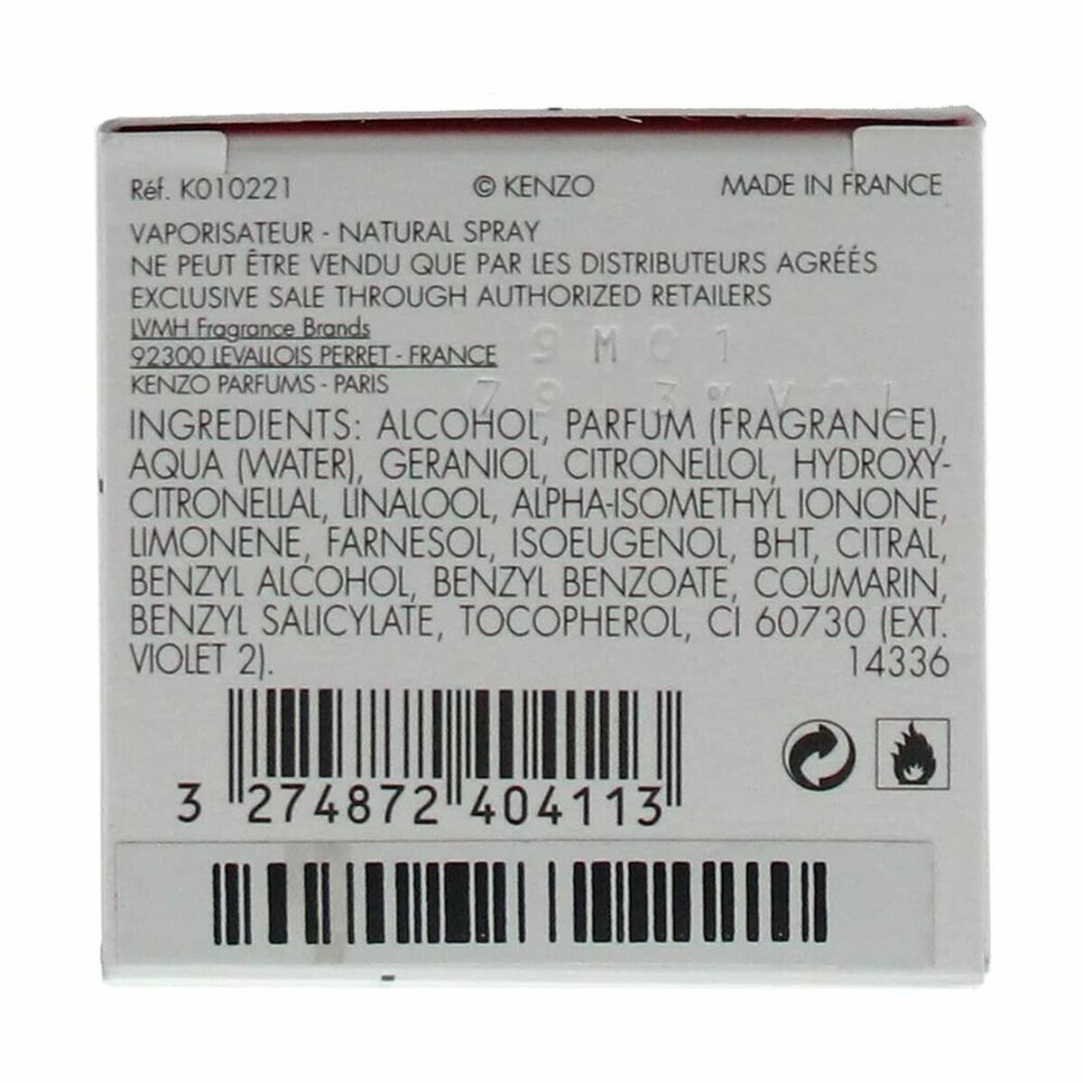 Women's Perfume Kenzo 120767 EDP 30 ml by Kenzo