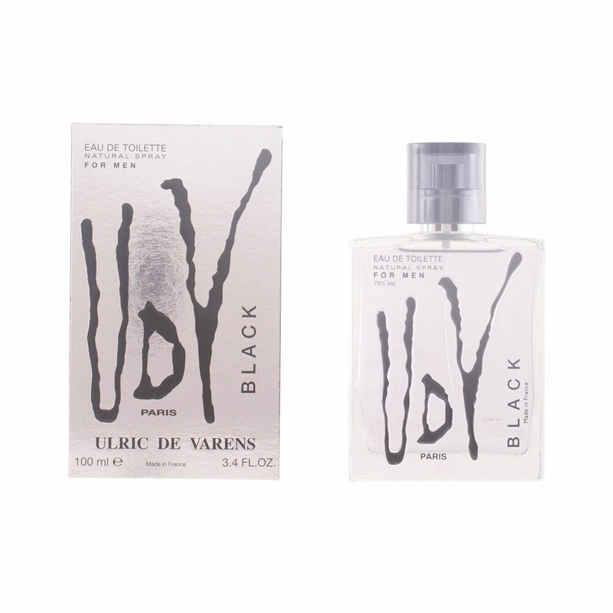 Men's Perfume Ulric De Varens Black For Men 100 ml by Ulric De Varens