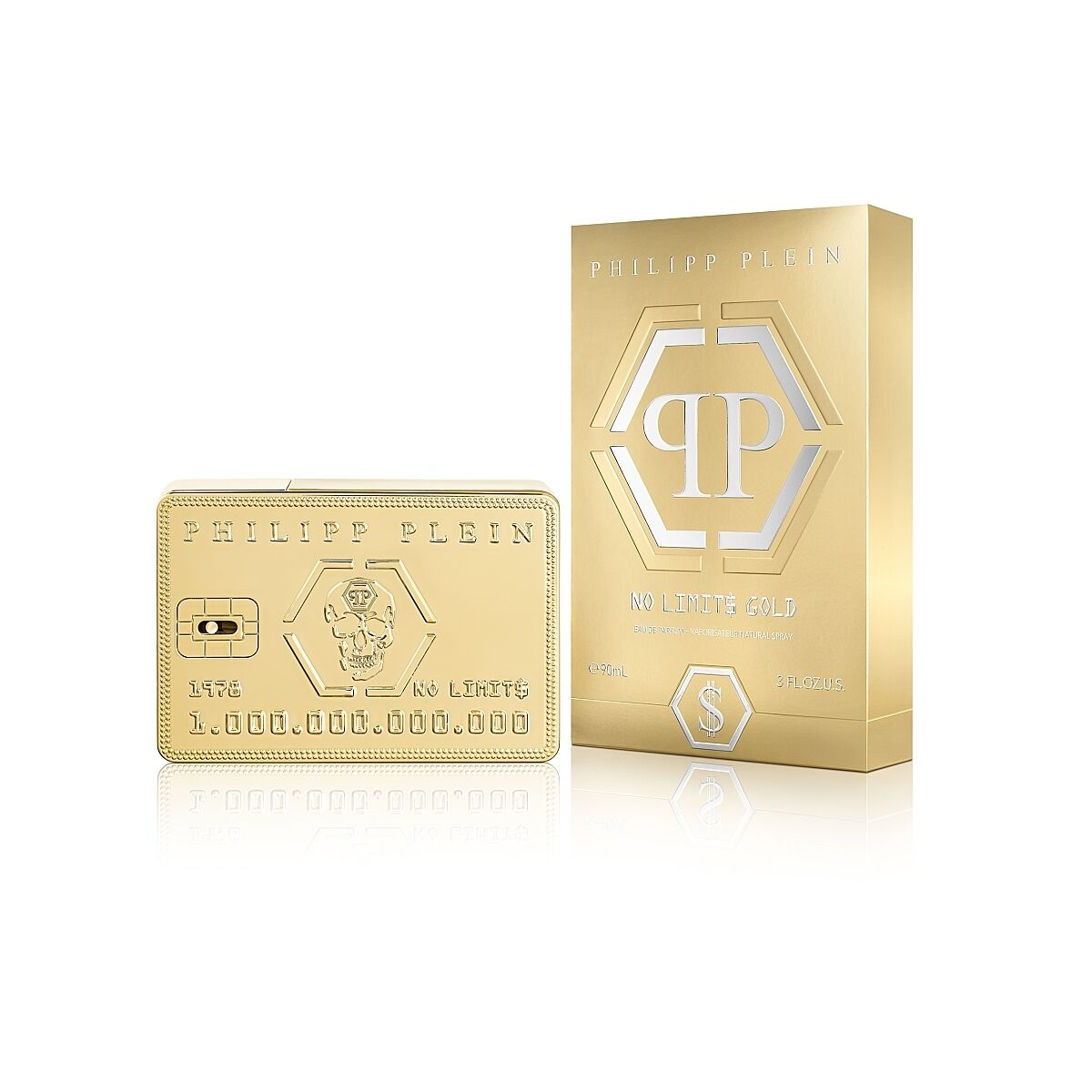 Women's Perfume PHILIPP PLEIN No Limit$ Gold EDP 90 ml by PHILIPP PLEIN