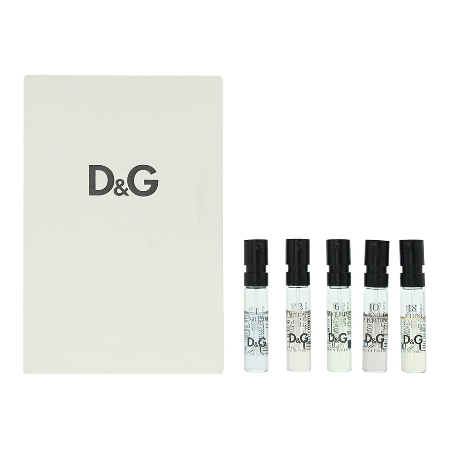 Dolce & Gabbana The Collection Gift Set 5 x 1.5ml (1 + 3 + 6 + 10 +