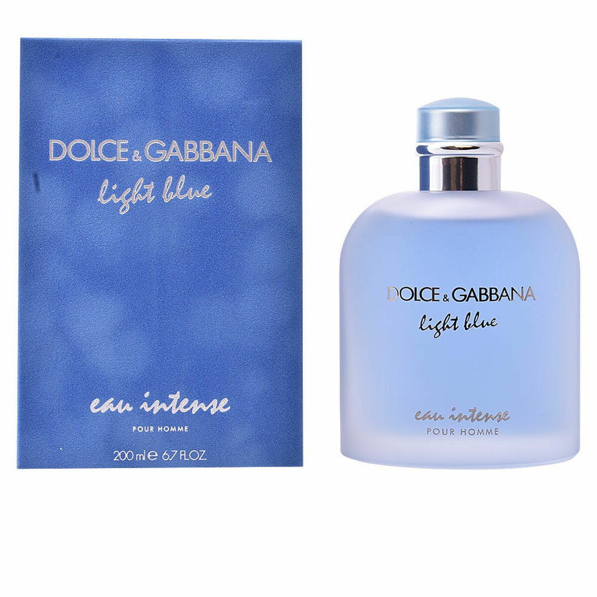 Men's Perfume Dolce &amp; Gabbana Light Blue Eau Intense EDP 200 ml Light