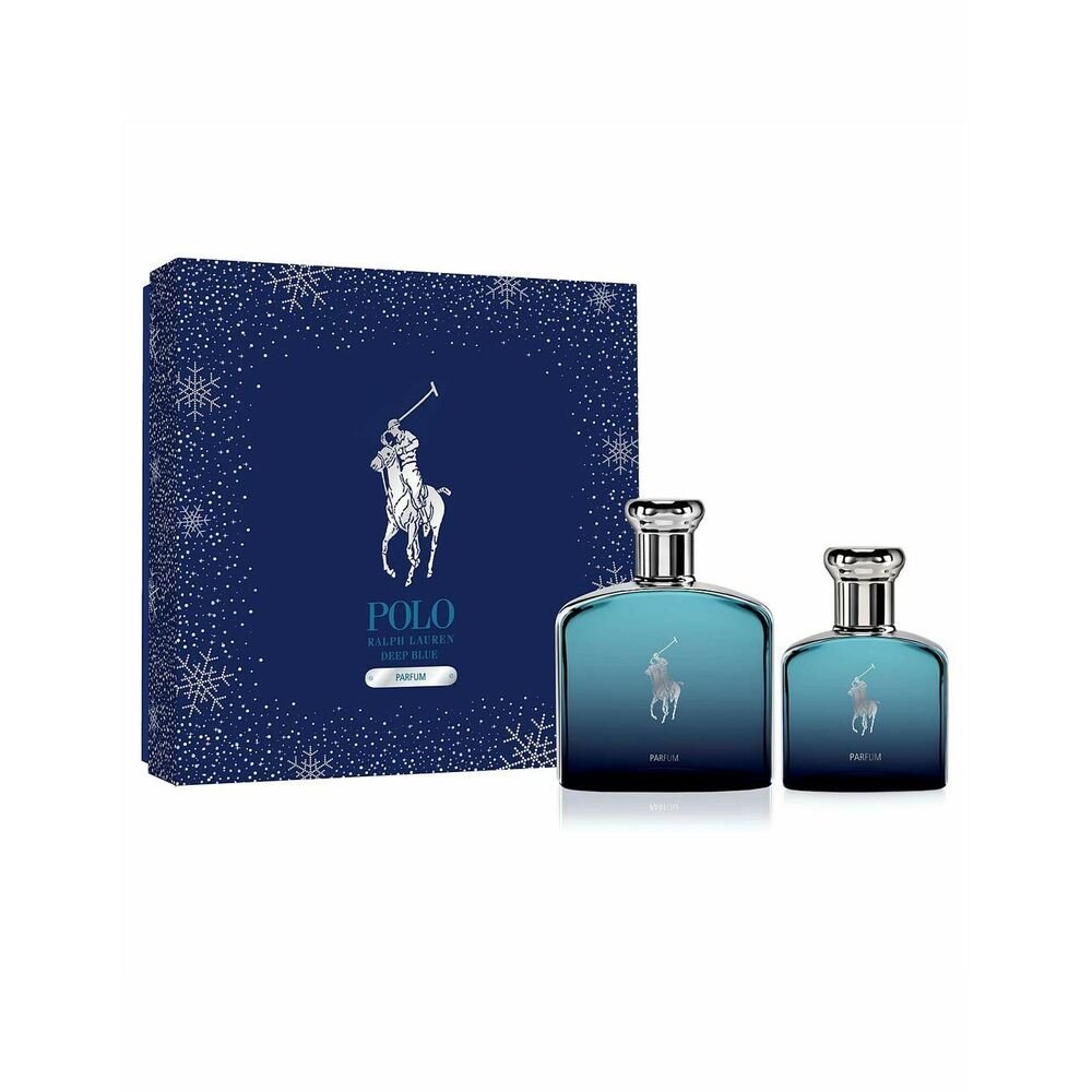 Men's Perfume Set Ralph Lauren Polo Deep Blue (2 pcs) - Trendora Vibe