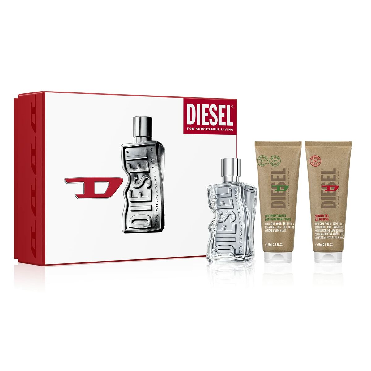 Unisex-Parfüm-Set Diesel D by Diesel 3-teilig