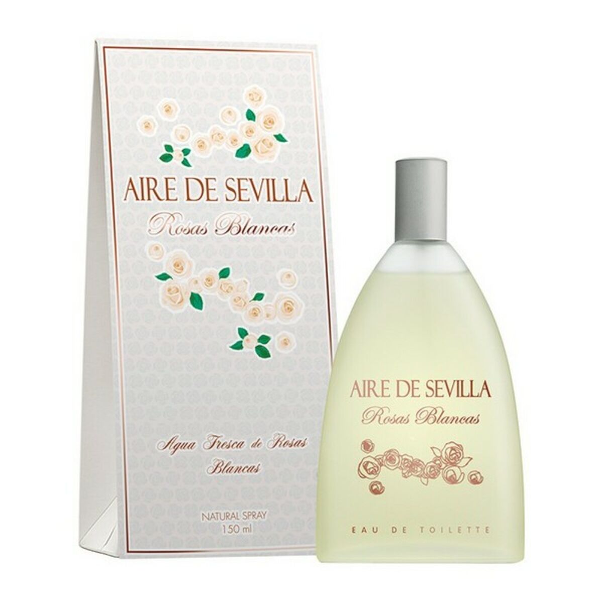 Women's Perfume Aire de Sevilla AIRE DE SEVILLA ROSAS BLANCAS EDT 150 ml by Aire de Sevilla
