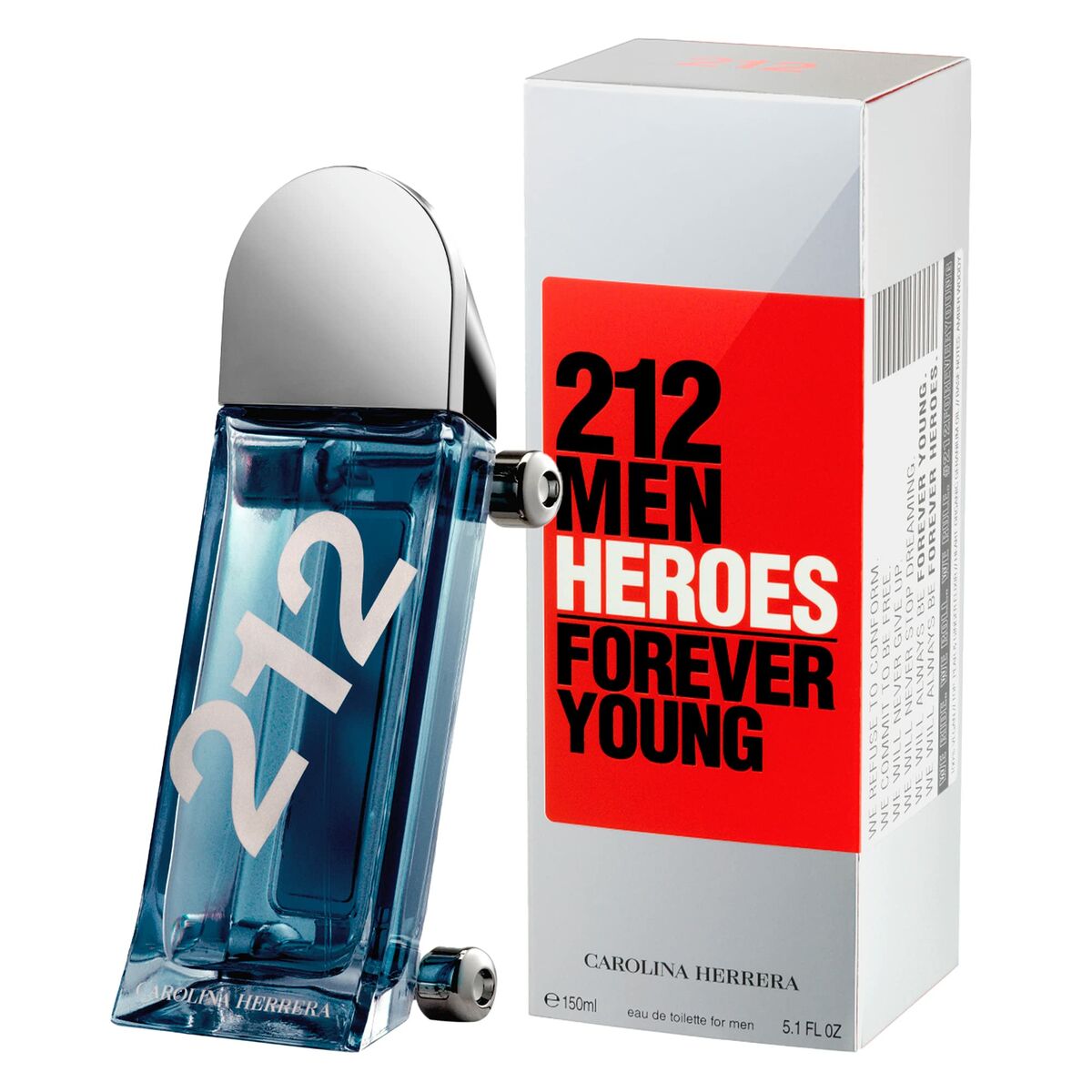 Men's Perfume Carolina Herrera 212 Men Heroes EDT 150 ml by Carolina Herrera