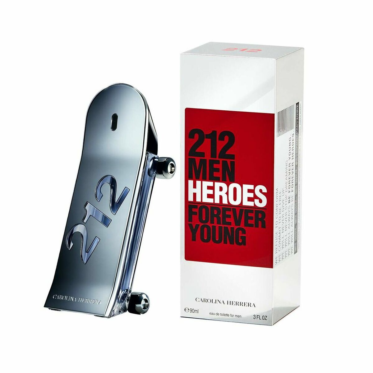 Herrenparfüm 212 Men Heroes Carolina Herrera 65156400 100 ml EDT