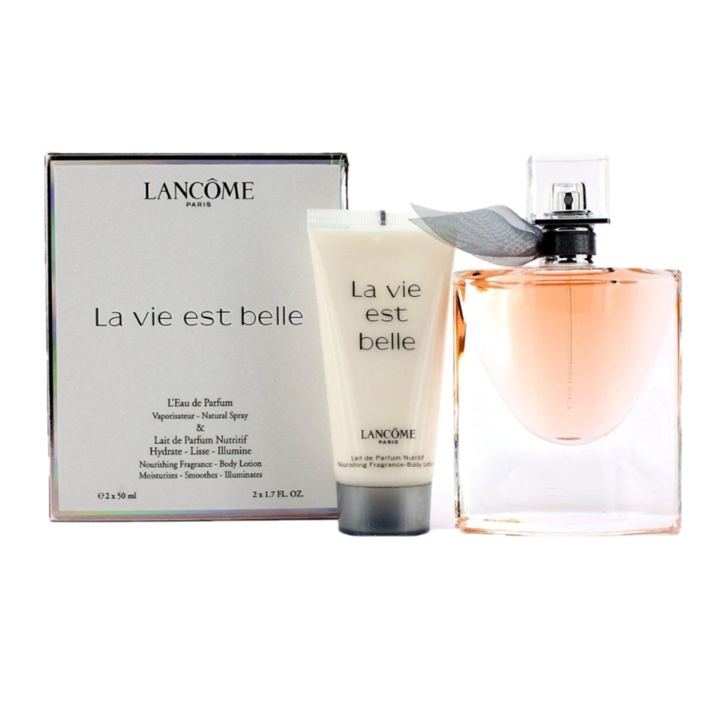 Lancome La Vie Est Belle Eau de Parfum Geschenkset 50 ml Spray + 50 ml